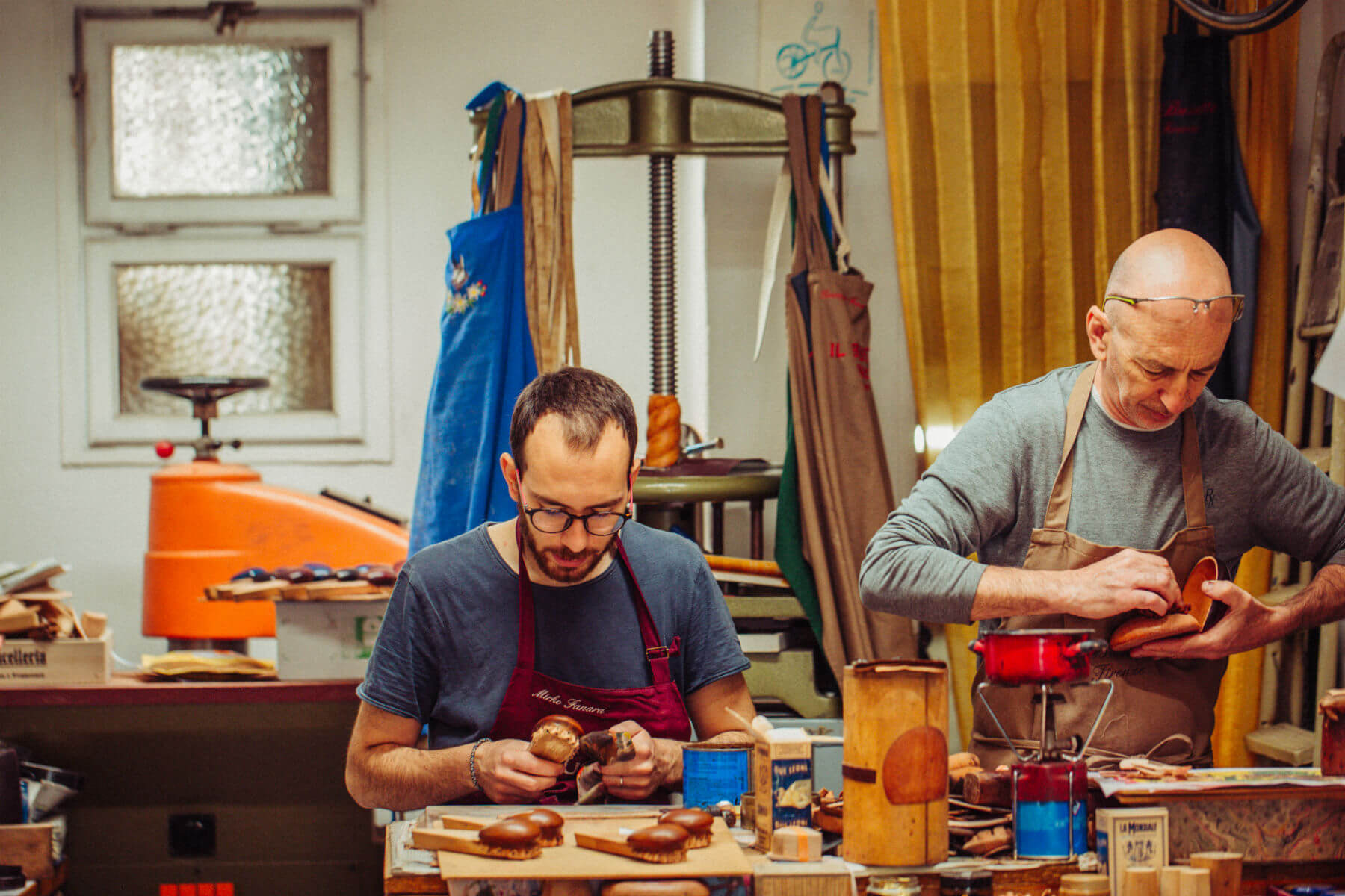 フィレンツェ伝統の革細工を今に伝える工房 Il Bussetto Firenze Plus